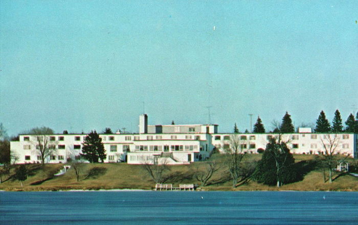 Lost Lake Woods Club - Vintage Postcard (newer photo)